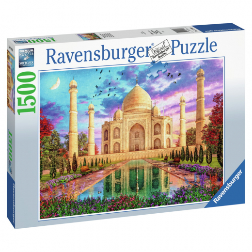 Ravensburger Pussel: Taj Mahal 1500 Bitar i gruppen PUSSEL / 1500 bitar hos Spelexperten (10217438)