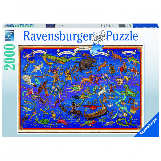 Ravensburger pussel: Map 2000 Bitar i gruppen PUSSEL / 2000 bitar > hos Spelexperten (10217440)