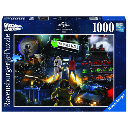 Ravensburger Pussel: Back To The Future 1000 Bitar i gruppen PUSSEL / 1000 bitar hos Spelexperten (10217451)