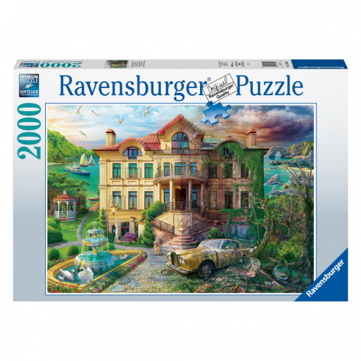 Ravensburger Pussel: Cove Manor Echoes 2000 Bitar i gruppen PUSSEL / 2000 bitar > hos Spelexperten (10217464)