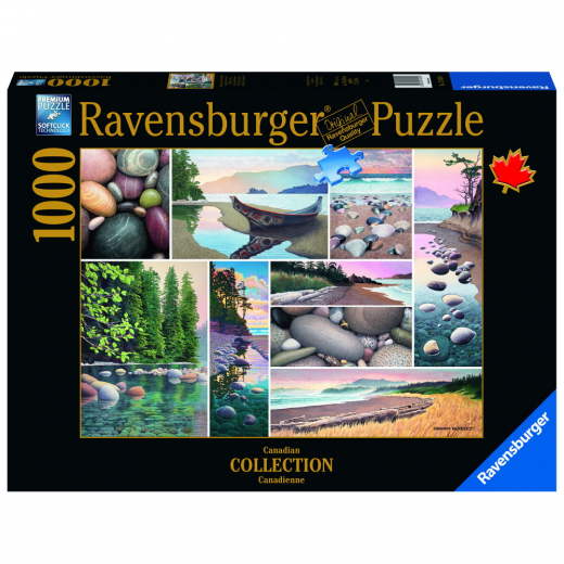 Ravensburger Pussel: West Coast Tranquility 1000 Bitar i gruppen PUSSEL / 1000 bitar hos Spelexperten (10217469)