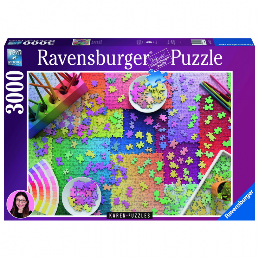Ravensburger pussel: Puzzles On Puzzles 3000 Bitar i gruppen PUSSEL / 2000 bitar > hos Spelexperten (10217471)