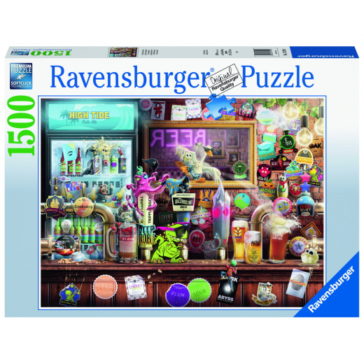 Ravensburger Pussel: Craft Beer Bonanza 1500 Bitar i gruppen PUSSEL / 1500 bitar hos Spelexperten (10217510)