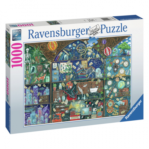 Ravensburger Pussel: Cabinet Of Curiosities 1000 Bitar i gruppen PUSSEL / 1000 bitar hos Spelexperten (10217597)