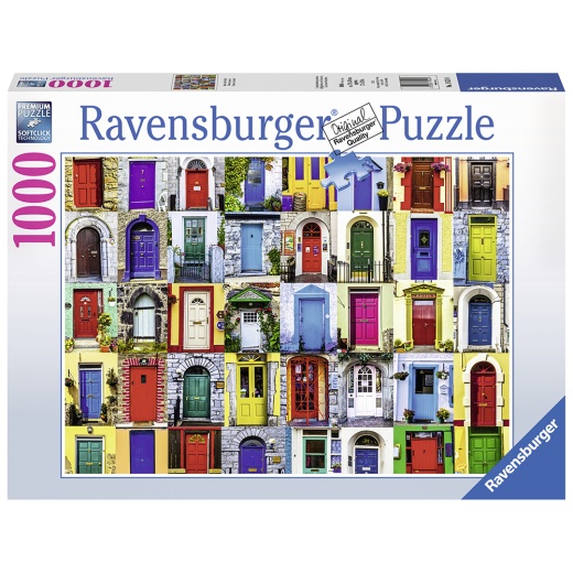 Ravensburger pussel: Doors of the World 1000 Bitar i gruppen PUSSEL / 1000 bitar hos Spelexperten (10219524)