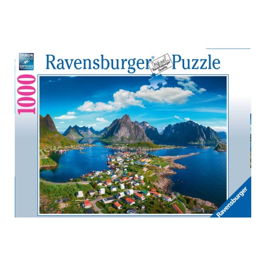 Ravensburger pussel: Lofoten 1000 bitar i gruppen PUSSEL / 1000 bitar hos Spelexperten (10219713)