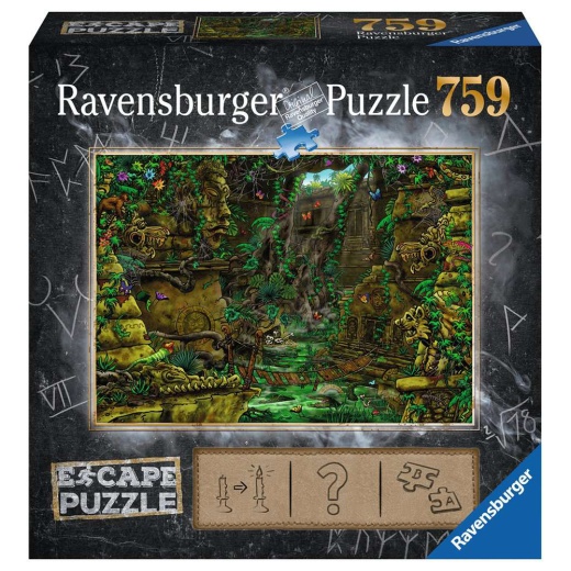 Ravensburger Pussel - ESCAPE 2 The Temple Grounds 759 Bitar i gruppen SÄLLSKAPSSPEL / Knep & knåp hos Spelexperten (10219957)