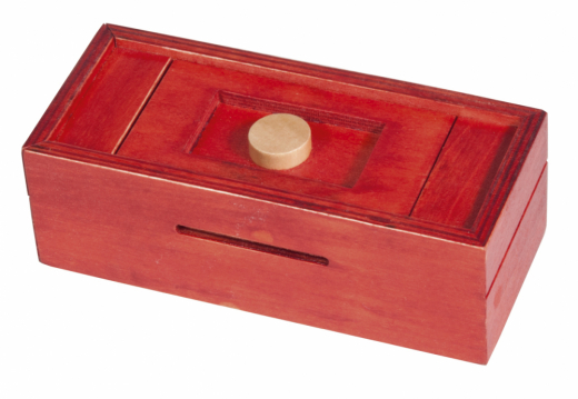 Trick Box för pengar - röd i gruppen LEKSAKER / Roliga prylar hos Spelexperten (102383)