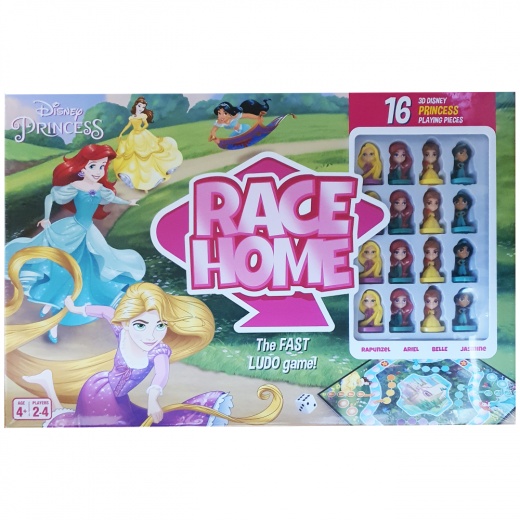Disney Princess Race Home Game i gruppen SÄLLSKAPSSPEL / Barnspel hos Spelexperten (103001071)
