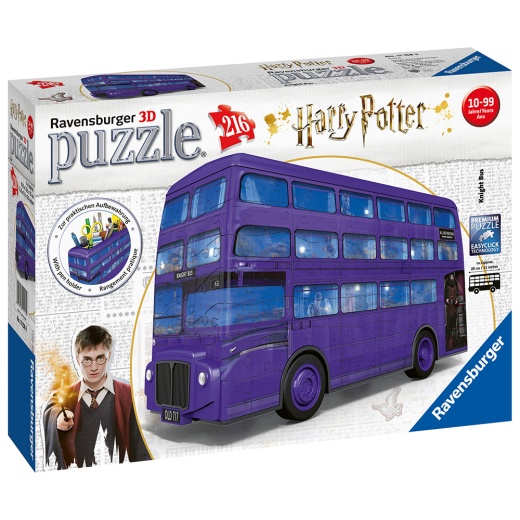 Ravensburger 3D Pussel - Night Bus Harry Potter 216 Bitar i gruppen PUSSEL / 3D pussel hos Spelexperten (10311158)