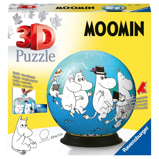 Ravensburger 3D Pussel: Moomin 72 Bitar i gruppen  hos Spelexperten (10311242)