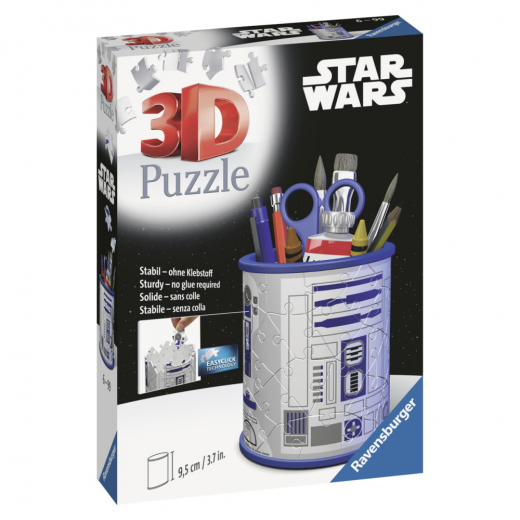 Ravensburger 3D Pussel Star Wars: R2D2 Pennställ 57 Bitar i gruppen PUSSEL / 3D pussel hos Spelexperten (10311554)