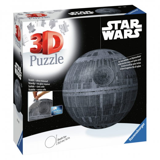 Ravensburger 3D Pussel - Star Wars: Death Star 540 Bitar i gruppen PUSSEL / 3D pussel hos Spelexperten (10311555)