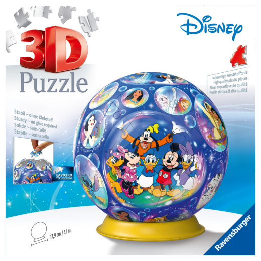 Ravensburger 3D Pussel: Disney Characters 72 Bitar i gruppen PUSSEL / 3D pussel hos Spelexperten (10311561)