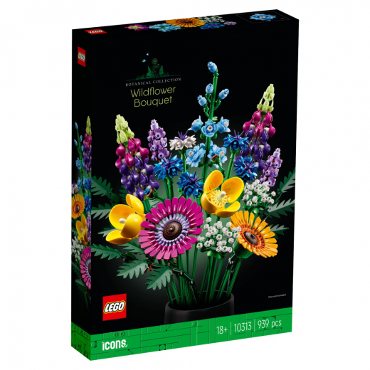 LEGO Icons - Bukett med vilda blommor i gruppen  hos Spelexperten (10313)