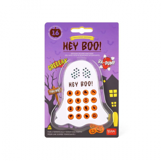 Ljudmaskin - Hey Boo! i gruppen LEKSAKER / Utklädnad / Halloween / Tillbehör Halloween hos Spelexperten (103547)