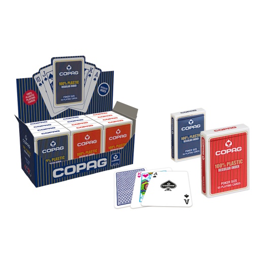Copag Regular Face Display Mix i gruppen SÄLLSKAPSSPEL / Poker & casino / Poker hos Spelexperten (104001338)