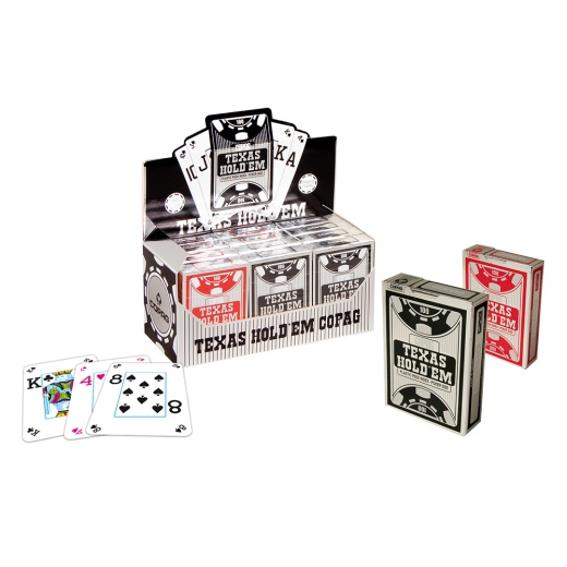 Copag Texas Hold 'Em Display Silver Peek Index Mix i gruppen  hos Spelexperten (104008328)