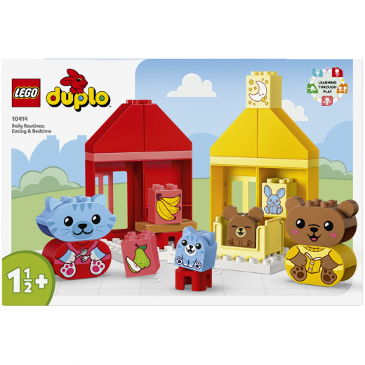 LEGO Duplo - Vardagsrutiner: mat och nattning i gruppen LEKSAKER / LEGO / LEGO Duplo hos Spelexperten (10414)