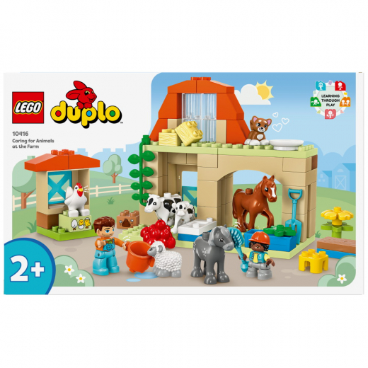 LEGO Duplo - Sköta om djur på bondgården i gruppen LEKSAKER / LEGO / LEGO Duplo hos Spelexperten (10416)