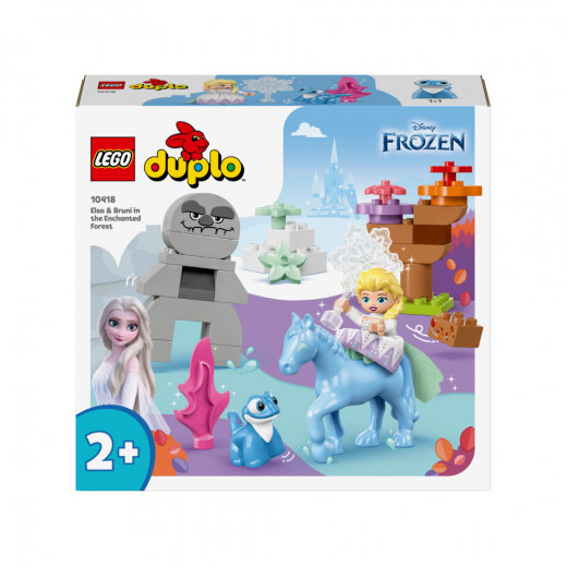 LEGO Duplo - Elsa och Bruni i den förtrollade skogen i gruppen LEKSAKER / LEGO / LEGO Duplo hos Spelexperten (10418-F)