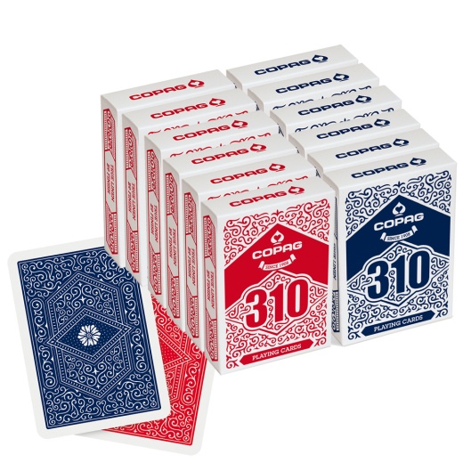 Copag 310 Display Red / Blue i gruppen SÄLLSKAPSSPEL / Poker & Casino / Poker hos Spelexperten (104401328)