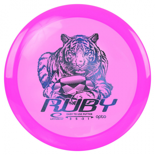 Latitude 64° Opto Ruby Pink i gruppen UTOMHUSSPEL / Disc Golf & frisbee / Putt & approach hos Spelexperten (104535)