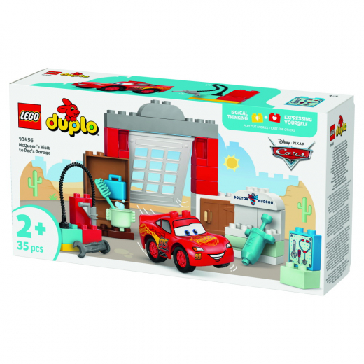 LEGO Duplo - McQueens besök i Docs garage i gruppen LEKSAKER / LEGO / LEGO Duplo hos Spelexperten (10456)