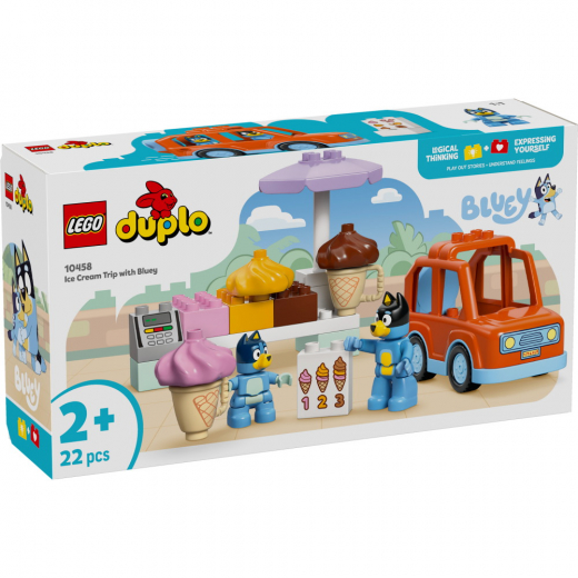 LEGO Duplo - Glassutflykt med Bluey i gruppen LEKSAKER / LEGO / LEGO Duplo hos Spelexperten (10458)