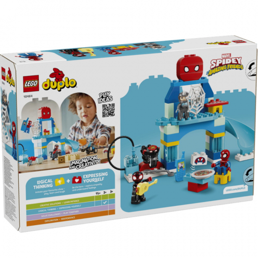 LEGO Duplo - Team Spideys Nätkvarter i gruppen LEKSAKER / LEGO / LEGO Duplo hos Spelexperten (10464)