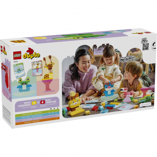LEGO Duplo - Bygglek Med Djur i gruppen LEKSAKER / LEGO / LEGO Duplo hos Spelexperten (10472)