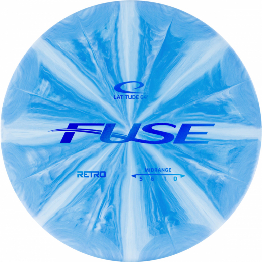 Latitude 64° Retro Burst Fuse Blue/White i gruppen UTOMHUSSPEL / Disc Golf & frisbee hos Spelexperten (104776)