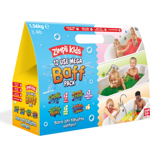 Zimpli Kids Gelli Baff Mega Pack i gruppen LEKSAKER / Barn & baby / Bada hos Spelexperten (105953545007)