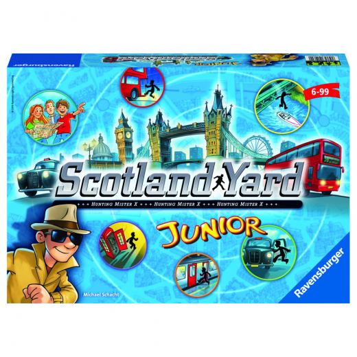 Scotland Yard Junior i gruppen SÄLLSKAPSSPEL / Barnspel hos Spelexperten (10621262)