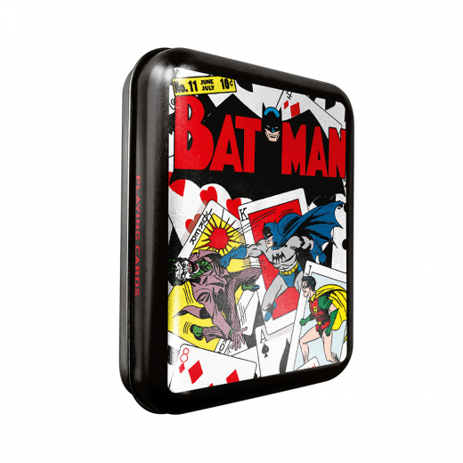 Kortlek DC Comics Tins Action Comics Batman #11 Box i gruppen SÄLLSKAPSSPEL / Poker & casino / Design hos Spelexperten (108227924)