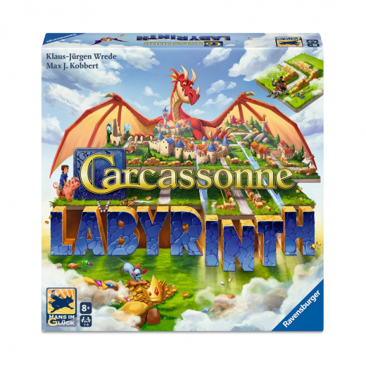 Labyrinth Carcassonne i gruppen SÄLLSKAPSSPEL / Familjespel hos Spelexperten (10825176)