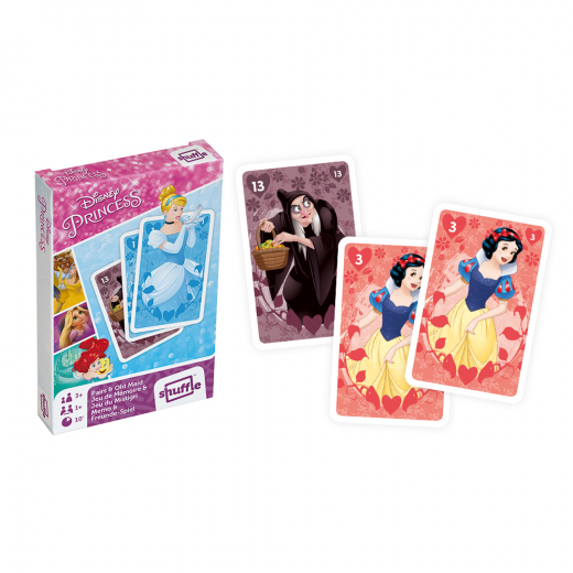 Shuffle - Kortspel Disney Princess 2 i 1 i gruppen SÄLLSKAPSSPEL / Barnspel hos Spelexperten (108483994)