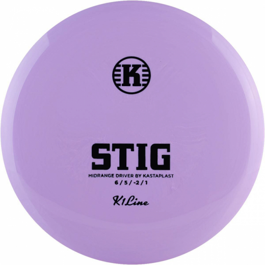 Kastaplast K1 Stig Light Purple i gruppen UTOMHUSSPEL / Disc Golf & frisbee / Midrange hos Spelexperten (108856)