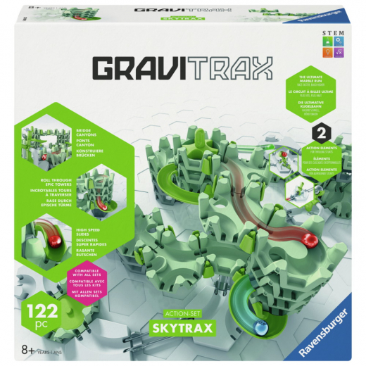 GraviTrax Action-Set Skytrax i gruppen LEKSAKER / Experiment & teknik hos Spelexperten (10925959)