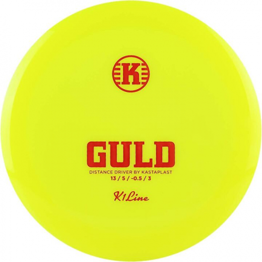 Kastaplast K1 Guld Yellow i gruppen UTOMHUSSPEL / Disc Golf & frisbee / Distance Drivers hos Spelexperten (109268)