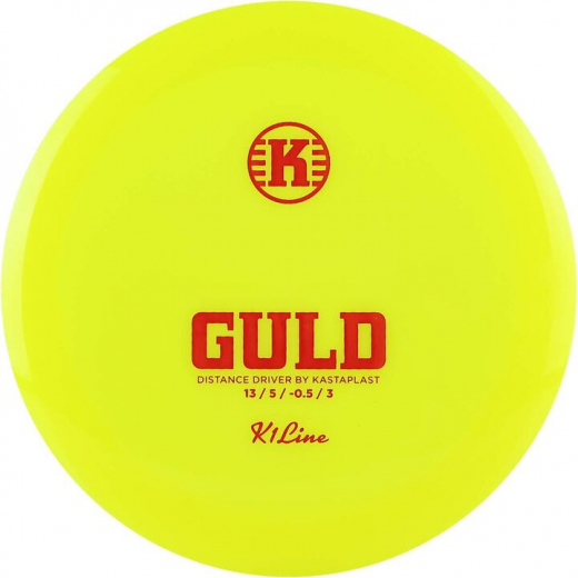 Kastaplast K1 Guld Yellow i gruppen UTOMHUSSPEL / Disc Golf & frisbee / Distance Drivers hos Spelexperten (109268)