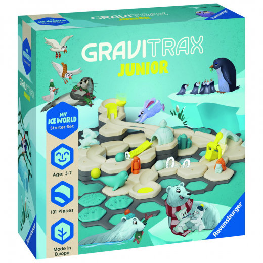 GraviTrax Junior Starter-Set My Ice World i gruppen LEKSAKER / Experiment & teknik hos Spelexperten (10927060)