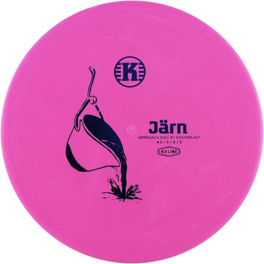 Kastaplast K3 Järn Pink i gruppen UTOMHUSSPEL / Disc Golf & frisbee / Putt & approach hos Spelexperten (109379)