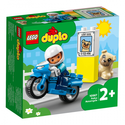 LEGO Duplo - Polismotorcykel  i gruppen LEKSAKER / LEGO / LEGO Duplo hos Spelexperten (10967)