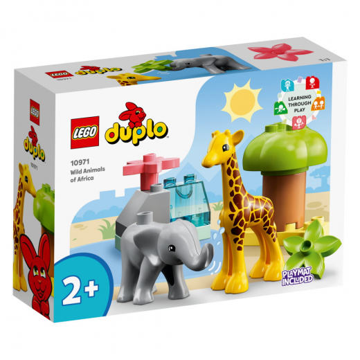 LEGO Duplo - Afrikas vilda djur i gruppen LEKSAKER / LEGO / LEGO Duplo hos Spelexperten (10971)