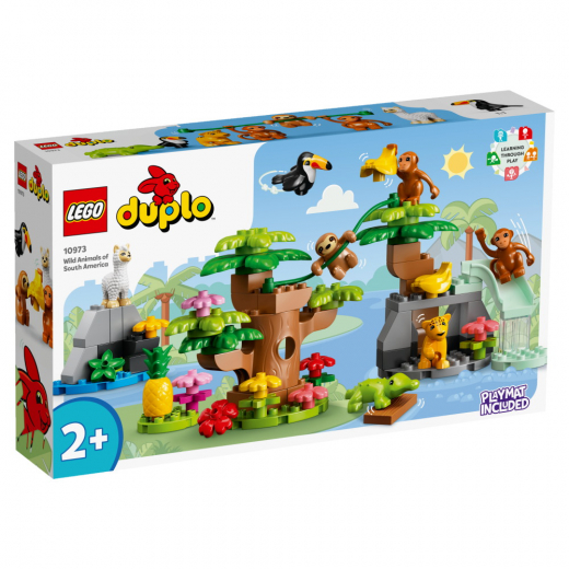 LEGO Duplo - Sydamerikas vilda djur i gruppen  hos Spelexperten (10973)