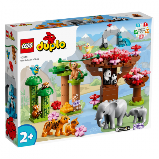 LEGO Duplo - Asiens vilda djur i gruppen  hos Spelexperten (10974)