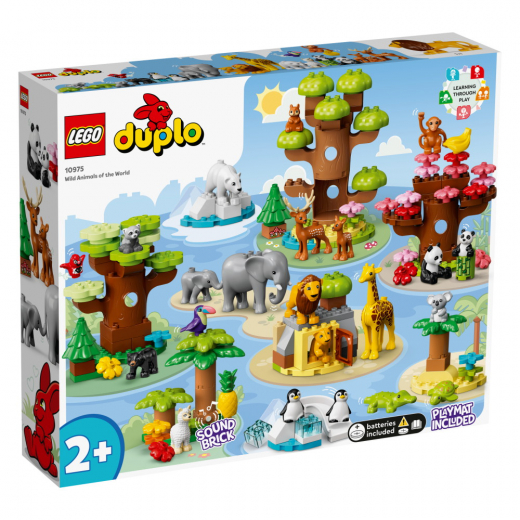 LEGO Duplo - Världens vilda djur i gruppen LEKSAKER / LEGO / LEGO Duplo hos Spelexperten (10975)