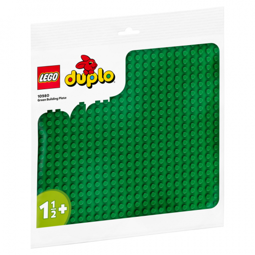 LEGO Duplo - Grön byggplatta i gruppen LEKSAKER / LEGO / LEGO Duplo hos Spelexperten (10980)