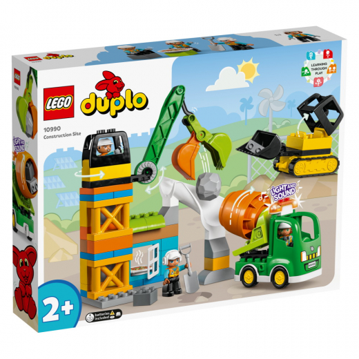 LEGO Duplo - Byggarbetsplats i gruppen LEKSAKER / LEGO / LEGO Duplo hos Spelexperten (10990)